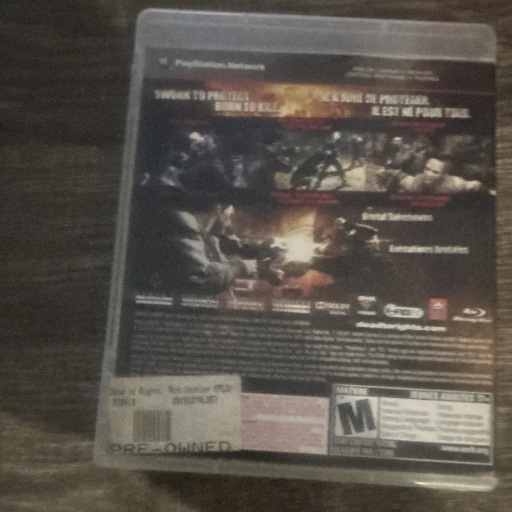 Namco Dead to Rights: Retribution Sony PlayStation 3 PS3 M 2010 NTSC-U/C